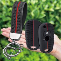 Keychain For Opel Vauxhall Astra K Corsa E Mokka X. 2015-2019 Silicone Key Fob Replacement Car Key Cover Holder Caps