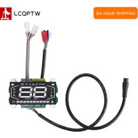 Electric Scooter Dashboard/Cable For Segway Ninebot ZT3 Pro LED Dispaly Instrument Kickscooter Replacement Accessories