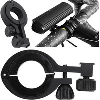 AliExpress NONE Bike Light Holder Aluminum Alloy Bike Lamp Support Rack Lightweight Bicycle Light Mounting Bracket Portable Bicycle Accessories