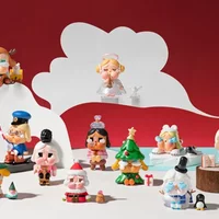 Pop Mart Crybaby Lonely Christmas Series Blind Box Guess Bag Mystery Box Toys Doll Cute Anime Figure Ornaments Gift Collection