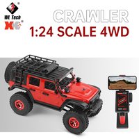 Wltoys 2428 1/24 RC Car 4WD Off-road Electric Crawler 130 Carbon Brush Motor 3KM/H Remote Control Car Toys for Boys Adults