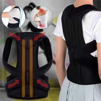 Back Corrector Adjustable Corrector Back Support Shoulder Back Brace Correction Spine Postural Corrector Health Fixer Tape Healt