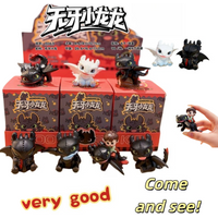 Dragon Taming Master Toothless Little Dragon Blind Box Trendy Handmade Desktop Ornament for Children's Holiday Birthday Gifts
