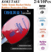 KOKUTAKU Blütenkirsche Table Tennis Racket Rubber Non-Sticky Protective Film PVC Transparent Waterproof Cover For Ping Pong Bat
