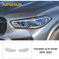 For BMW X5 G05 M Sport 2019 2020 2021 2022 2023 Invisible TPU Headlight Protection Film Clear Paint Guard Cover 2PCS Pre Cut Kit