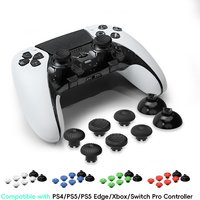 Metal Rocker Cap & Paddle Accessory Set for PS4/PS5 Edge Elite Controller Handle Replacement Parts