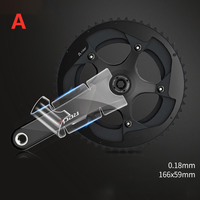 Bicycle Crank Protector Stickers Decals Road Bike Adhesive| TPH Film For-SRAM/SHIMAN0 Cycling Crankset Protector Stickers Parts