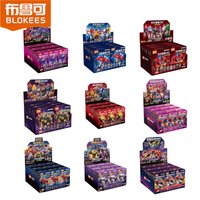 Hot Blokees Transformers Defender/Galaxy/Shining Version Blind Box Complete Series Optimus Prime Action Figure Model Toys Gift