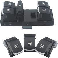 Chrome Master Window Switch Auto Lift Control Button For Golf MK5 MK6 Tiguan Touran Passat 5ND959857 5K4959857