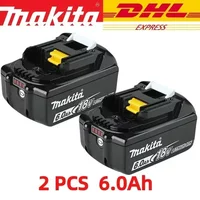 Quick Swap Ready Makita 18V 6000mAh DLX2176J Replacement Lithium Battery BMS Protection