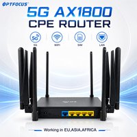Router OPTFOCUS 5G CPE SIM AX1800 WIFI6 Bezprzewodowy Modem CPE 10 Anten Szybki Router Mesh do Domu i Biura