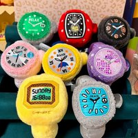 Pop Sunday Relax Watch Series Plush Blind Box Cute Action Figure Mistery Box Surprise Doll Watch Model Collect Birthday Gifts