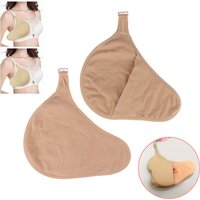 Silicone Breast Protective Pocket For Mastectomy Spiral Hook Portable Prosthesis Breast Protection Bag S/M/ L/XL Size