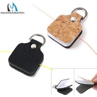 MAXCATCH Fly Fishing Leader Tool Line Straightener Cleaner Hard Plastic Fishing Accessory Tippet Leader Line Maintenance Gear