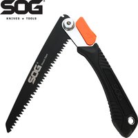 SOG Multifunctional Folding Saw – Portable EDC Tool for Household, Hunting, Outdoor Camping Equipment, Survival & Woodworking