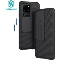 NILLKIN for Samsung Galaxy S21 S20/S21 Ultra/Plus S20 FE A51 A71 Note 20 Ultra Case,Lens Camera Protection Slide Protect Cover