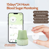 aidexx 15days Digital glucometer cgms continuous glucose sensor for Diabetes Real-time Sugar Test GX-01S sugar monitor Freestyle