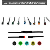 Julet Connector Higo Connector 2 3 4 5 6Pin Cable Waterproof Connector For Ebike Bafang Display Pin Optional Cable Ebike Parts