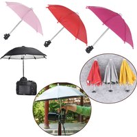 Hot Sale 1PC Black DSLR Camera Umbrella Universal Hot Shoe Cover Photography Accessory Camera Sunshade Rainy Holder Accessories