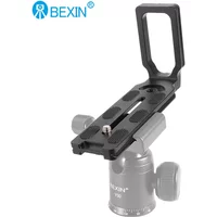 BEXIN MPU-120L Universal Camera L Bracket Shot Quick Release L Plate Swiss Vertical Video Compatible Nikon Canon Sony Fuji
