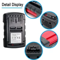 36V 8000mAh Li-ion Cordless Power Tools Battery Replacement Compatible For Bosch BAT810 BAT840 2607336173 D70771 GBH 36V-LI