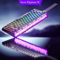 AULA Hero 68 HE Gaming Keyboard Wired Hall Effect Magnetic Switch Keyboard Adjustable Actuation Fast Trigger Mode 8K 60%