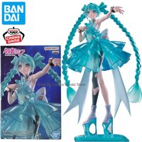 Bandai Banpresto Hatsune Miku Evolve Clearluxe-Emeraldgem Anime Figure - Original Model Collector Figurine Toy