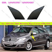 For 2005-2011 W245 Mercedes Benz B Class B180 B200 Rearview Mirror Triangle Plate Trim 1696903987 1696904087
