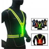 AliExpress RacewoRK USB Rechargeable LED Safety Vest – Reflective Flashing Vest for Cycling, Running, E-Scooter & Outdoor Use