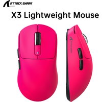 ATTACK SHARK X3 Lightweight Mouse Wireless Bluetooth Tri-Mode Connection,PAW3395,Macro Bluetooth Mouse for Gaming