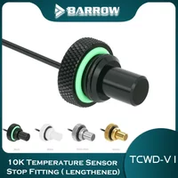 Barrow 10K Temperature Water Stop Sealing Plugs ,G1/4 Water Cooling Plugs ,Standard Type + Extended Type TCWD-V1/TCWDL-V1 ,