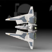1202pcs MOC FANG FIGHTER Star Battle Building Blocks Christmas Gift Home Entertainment DIY Project Perfect for Families Gift