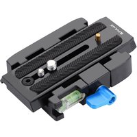 Quick Release Clamp Adapter + Quick Release Plate for DSLR & SLR Cameras Clip Aluminum Alloy Quick Release Clip with Plate