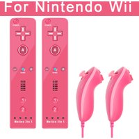 Compatible with Nintendo Wii & Wii U Game Gamepads Nunchuck Controller Joystick Gamepad Replacement for wii Nunchuck Controller