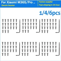 21PCS Bottom Battery Cover Stainless Steel Metal Screws for Xiaomi M365 Pro 1S Electric Scooter Screw Repaired Parts