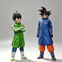 Anime Dragon Ball Z Kombinezon Zimowy Son Goku Vegeta Figurka Super Saiyan Goku Figurki Akcji z PVC Kolekcja Model Zabawki Prezenty