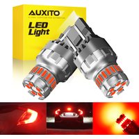 AUXITO 2Pcs T20 7443 LED Brake Light W21W W21/5W 7440 LED Bulb No Error Strobe Flash Red White Backup Reverse DRL Parking Lights