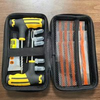 Emergency Tire Repair Kit With Screwdriver Glue No Tire Remove Portable Bag Fast Fix For Car Truck Motorbike Flat Tire