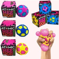 Atomic Needoh Mesh Squeeze Decompression Ball Elastic Soft Squishy Non-toxic Toy for ADHD Anxiety Stress Relief Sensory Toy Gift