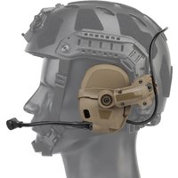 GEN 6 Tactical Headset without Noise-Cancelling Headset with Robotic Arm Mic for Hunting Paintball CS Militar Fast Helmet
