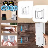 Double Sided Adhesive Wall Hooks Waterproof Transparent Suction Cup Storage Hook for Kitchen Bathroom Organizer Holders
