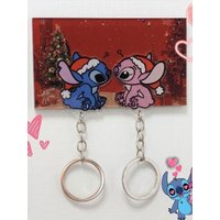 Couple Key Holder Wall Mounted Keychain Hanger Christmas Gift Together Matching Keychain Holder Organizer Keyring Home Decor