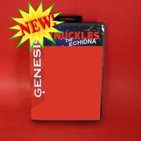 Knuckles The Echidna USA Cover 16bit Retro Game Cartridge For Sega Genesis Megadrive Video Game Consoles