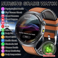 2026 New Upgraded Health Monitoring Uric Acid Blood Pressure Blood Oxygen Heart Health Check Smart Watch ECG smart watches Man image 4