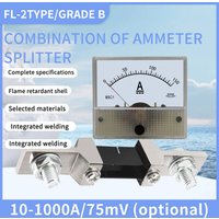 YICHENG DC Ammeter 85C1 Pointer Type Mechanical Meter for Accurate Current Reading.10A~100A /75mV.Equipped with current divider