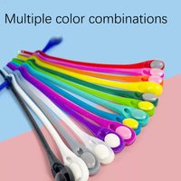 Stretch Silicone Shoe Laces (12 PCS) - Waterproof & Elastic Lazy Laces for Kids & Adults,Universal Fit for Running/Tennis Shoesโ