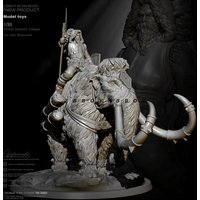 1/35 Resin Model Figure Soldier Gk Micro Miniature 3d Printed White Model Toy Unassembled And Unpainted Kit