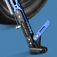 AliExpress NONE Electric Bike Single Support Motorcycle Edge Support CNC Colorful Adjustable Edge Support Tripod Edge Frame Aluminum Alloy