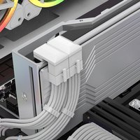 ATX GPU VGA PCIe 8 Pin 6Pin U to 180 Degree Angle Connector Power Adapter Board for Desktop Video Card Graphics GPU Adapter