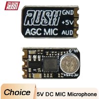 RUSH AGC Microphone 5V DC MIC for RUSH TANK Mini VTX FPV Drone Transmitter Audio